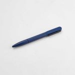 Premium Metal Pen Blue with Light Up Logo