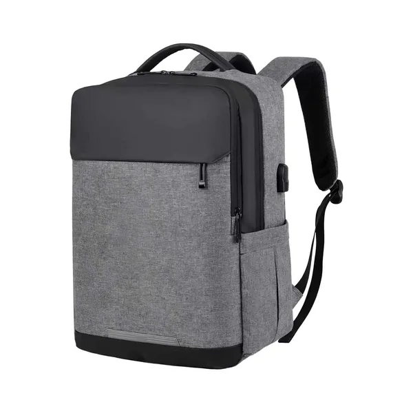 Grey backpack