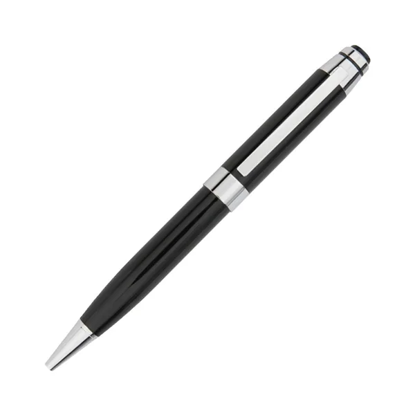Black metal pen